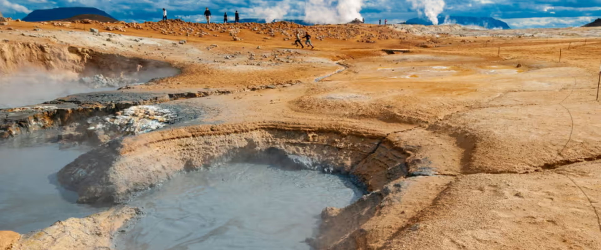 Namaskard Boiling Mud Pools