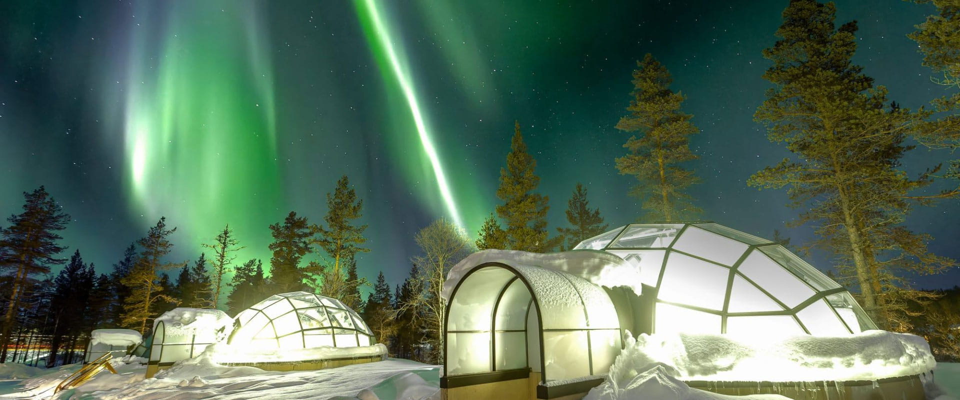 Glass Igloo Overnight Stay