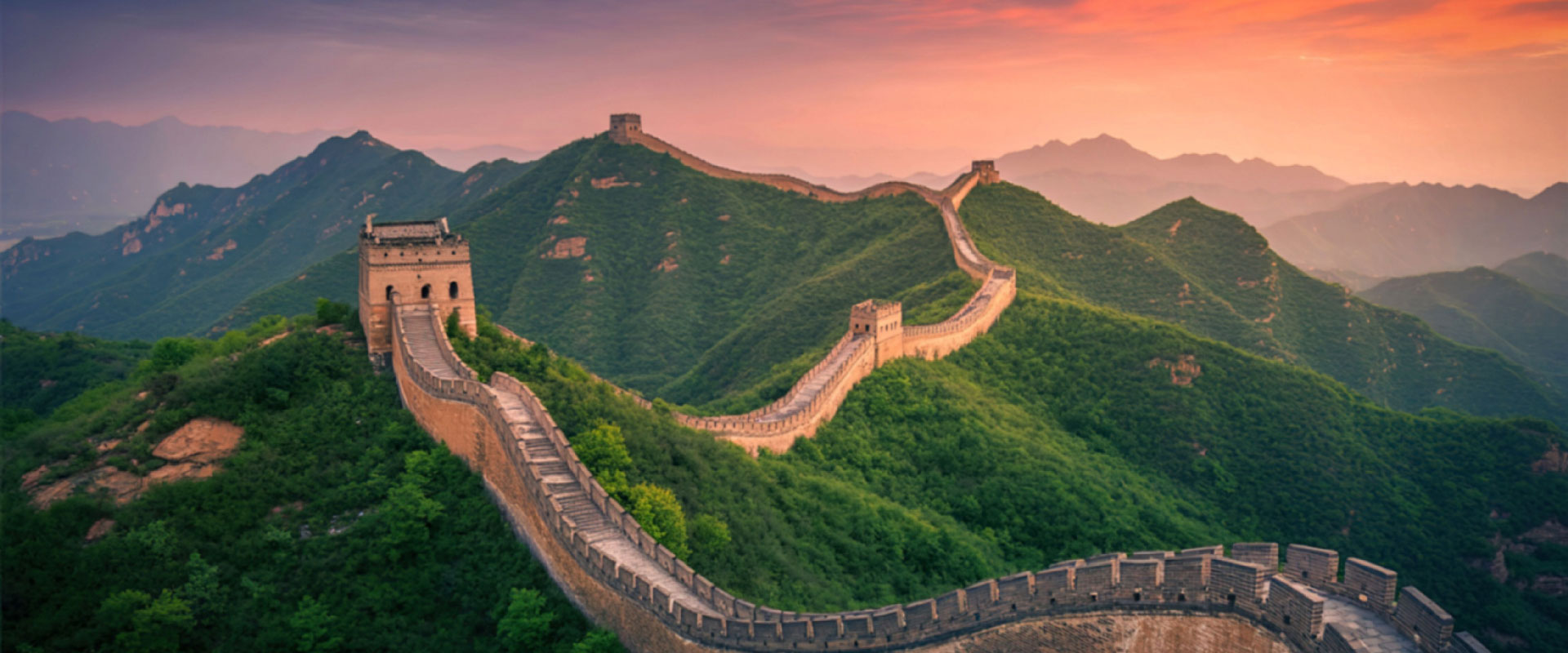 Great Wall Of China By Cable Car