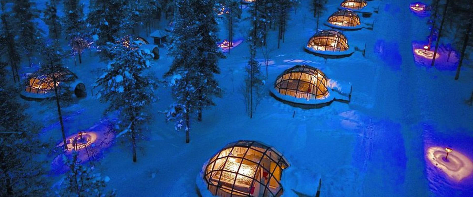 Stay Overnight In Glass Igloo At Saariselka / Kemi / Rovaniemi