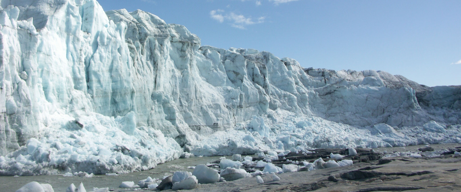 Arctic Ice Sheet Of Russell Glacier